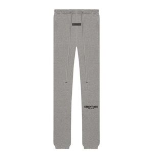 ESSENTIALS FEAR OF GOD SWEATPANTS JOGGERS DARK OATMEAL SIZE XS | X-SMALL